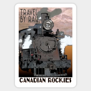 Retro Railway Travel Canada_05 Sticker